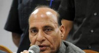 Cong trying every trick to stop BJP's surge: Rajnath