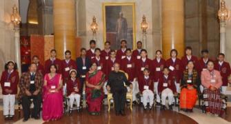 Winners of National Bravery Award felicitated in Delhi