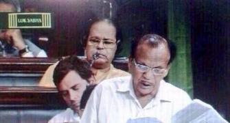Siesta time! Rahul caught snoozing in Parliament