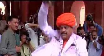 Festive atmosphere in Lok Sabha as members take oath