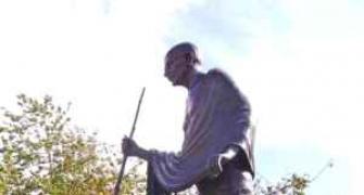 Gandhi statue vandalised in UK amid Sikh protests over Bluestar