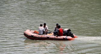 PHOTOS: Divers search Beas River for 19 missing students