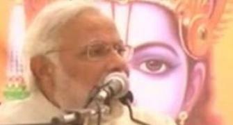 Cong moves EC against Modi on Lord Ram's picture
