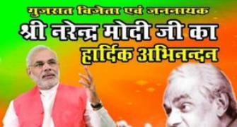 Why Modi has been replaced by Vajpayee on posters in Varanasi