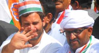 PHOTOS: Rahul's 'answer to Modi' roadshow in Varanasi