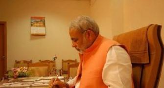 Gujarat will march ahead after me, says an emotional Modi