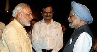 In a touching gesture, Modi will meet Dr Singh before Sharif