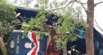 PIX: 40 killed, 150 hurt as Gorakhdham Express rams into goods train