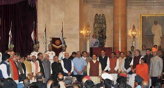 Congress, BJP in war of words over 'tainted' ministers in Cabinet