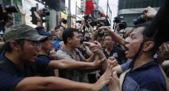 'Democracy Dogs' add bite to Hong Kong protests