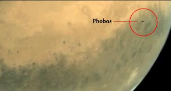 Mangalyaan spots Phobos!