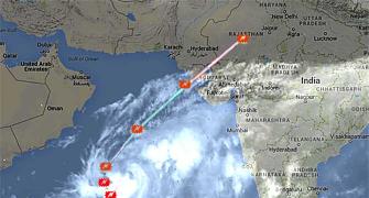 Graphic: Tracking Cyclone Nilofar