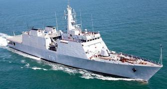 Navy's largest patrolling vessel INS Sumitra commissioned