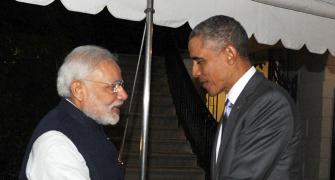Modi meets Obama: Dinner is served!