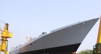1 dead in fire at under-construction warship in Mumbai
