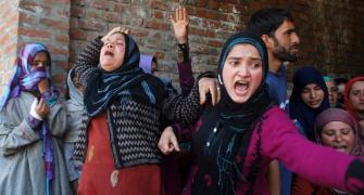 A day after police firing, uneasy calm in Kashmir