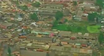 Bihar storm toll rises to 55; Nitish, Rajnath conduct aerial survey