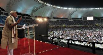 Top 10 quotes from Modi's speech@Dubai Cricket stadium
