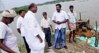 No relief to Puducherry: Heavy rains throw normal life out of gear