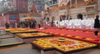 Varanasi rolls out the red carpet for Modi, Japanese PM