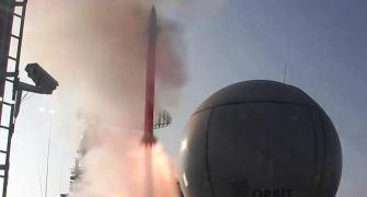 Barak-8 missile successfully tested from INS Kolkata
