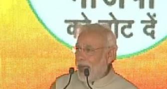 There is limit to shamelessness: Modi tells AAP
