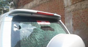 Activist's car stoned after she launched campaign against rapists