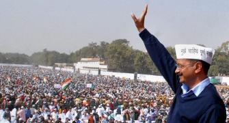 With promise to make Delhi corruption-free, Kejriwal takes charge