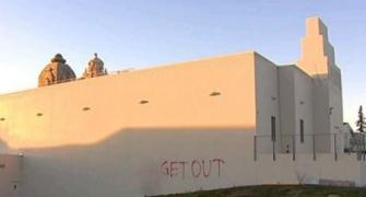Hindu temple vandalised in Washington with hate message