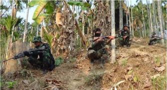 India, Indonesian troops hunt for insurgents in Mizoram