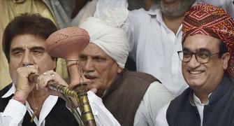 Rahul, Sonia MIA as Cong launches massive agitation against land law
