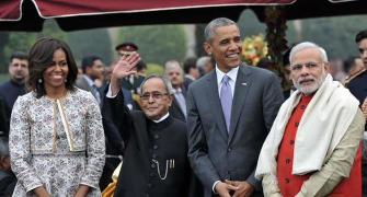 For Obama, it was another day of bromance with Modi