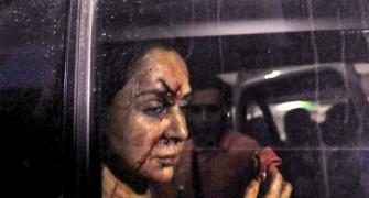 Hema Malini undergoes surgery after car mishap, driver arrested