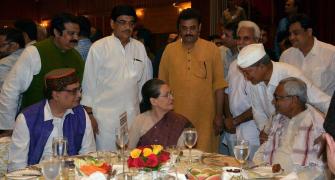 Opposition attends Sonia's iftar party; SP conspicuous by absence