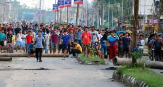 Police, agitators clash in curfew-bound Greater Imphal