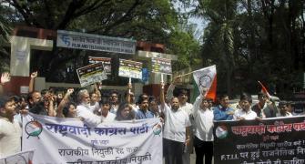 On day 6, FTII students continue to demand for Chauhan's removal