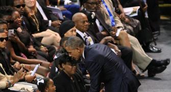 Obama's amazing grace: US president's eulogy for church shooting victims