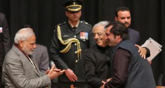 Mufti Mohammad Sayeed sworn-in as J-K chief minister