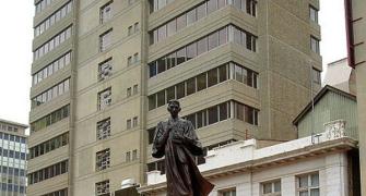 Mahatma Gandhi statue defaced in South Africa