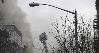 PHOTOS: Massive explosion rocks New York; building crashes