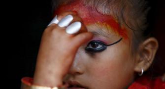 Nepal's child goddess unscathed in earthquake