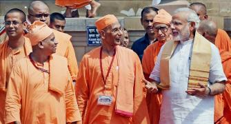 Modi's spiritual break, bonds with monks as 'ghar ka ladka'