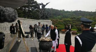 PM Modi reaches South Korea on final leg of 3-nation tour