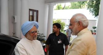 My successor a better salesman than me: Manmohan on Modi
