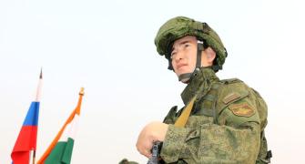 Indian Army team joins Russian military drill