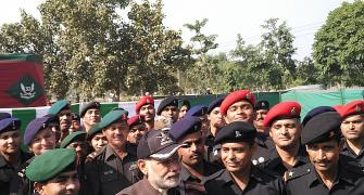 PIX: Modi celebrates Diwali with troops