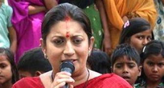 Irani 'doesn't think' Indian women face restrictions, audience disagree
