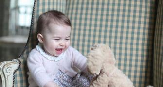 Kate releases new pictures of UK Princess Charlotte