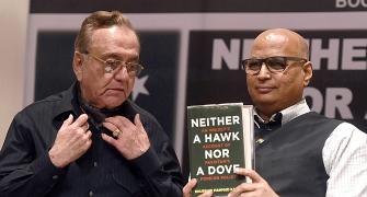 Despite Sena protest, Kasuri's book 'Neither a Hawk, Nor a Dove' is launched