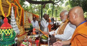 Will develop Bodh Gaya as spiritual capital, says Modi